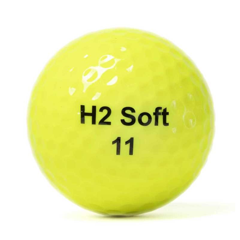 Sloppenwijk grot Geelachtig H2 Soft golfballen 12 stuks bucket kopen?